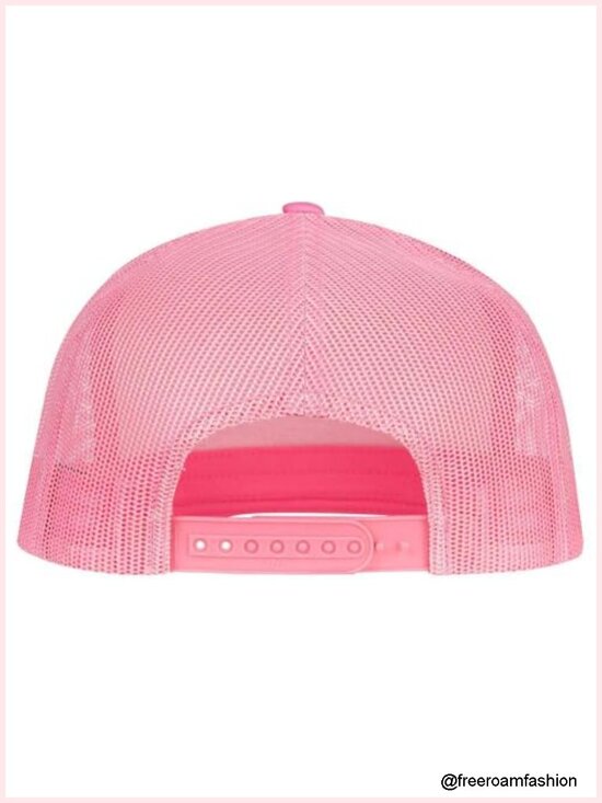 Adjustable Snapback Five Panel Trucker Hat - Unisex Country Western Baseball Cap main image 4